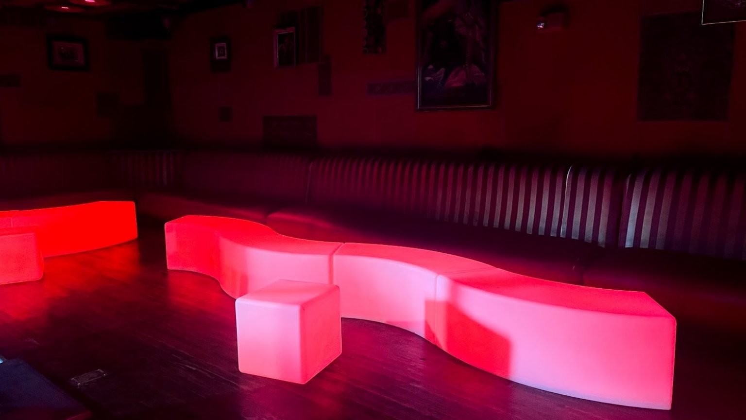 Lightup Furniture Rental by VPN Studios LED Glow Furniture